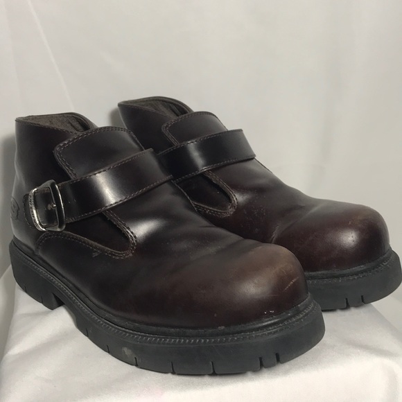 skechers buckle ankle boots